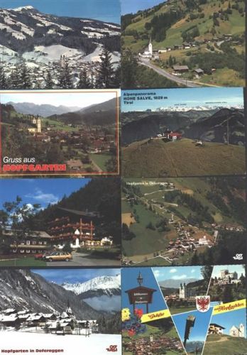 6361 Hopfgarten-Markt - Lot mit 11 AK (1 doppelt)