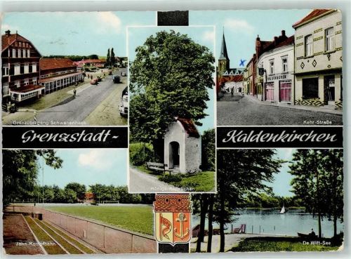 Kaldenkirchen Grenzübergang Schwanenhaus Kehr-Straße De Witt-See Königs-Kapellchen Jahn-Kampfbahn