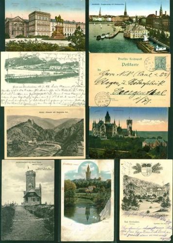 Deutschland gemischt Lot mit 106 AK, 1x Minifoto, 1898 - ca. 1960; überwiegend gute Erhaltung, größtenteils gelaufen