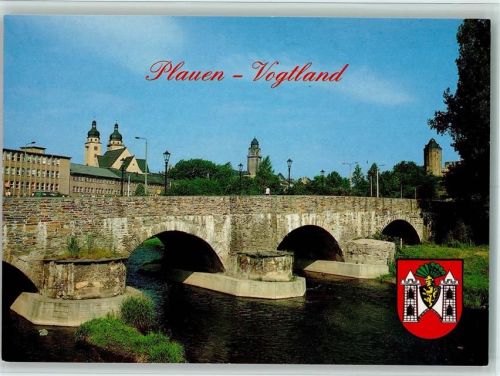 Plauen Alte Steinbogenbrücke
