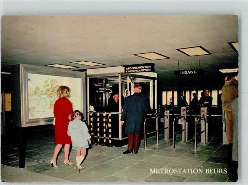 Rotterdam Metrostation Beurs