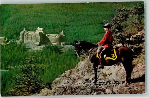Banff Banff Springs Hotel and Royal Canadian Mounted Police Banff National Park