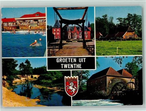Enschede Freibad und Zugbrücke, Twenthe