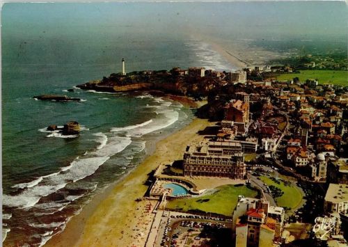 Biarritz Luftaufnahme Leuchtturm