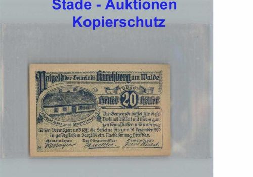 Kirchberg am Walde (A) Notgeld