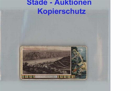 Assmannshausen Assmannshausen Stollwerck Werbe AK
