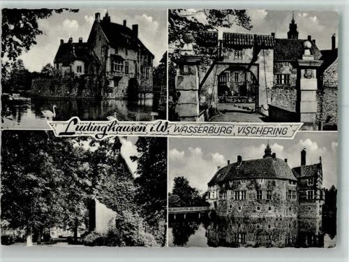 Lüdinghausen Wasserburg Vischering 4-Bildaufnahme AKU2