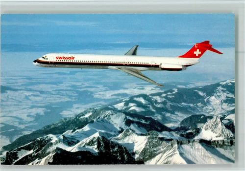 Mc Donnell Douglas DC 9-81 Swissair AKU2