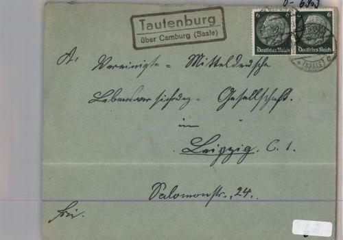 Tautenburg Landpoststempel