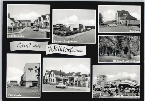 Walldorf Bahnhof HAydnstraße Formstraße