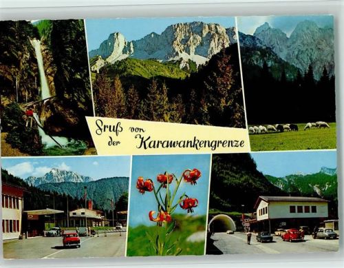 Grenzberg Koschuta Zöllner Karawankengrenze
