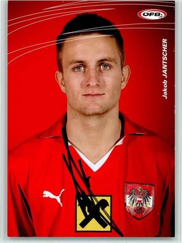 Jakob Jantscher Autogramm Österreichische Nationalmannschaft
