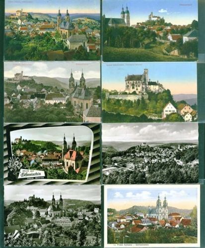 Gößweinstein Lot mit 18 AK wenige doppelt, ca. 1910-1955; gute Erhaltung, größtenteils gelaufen