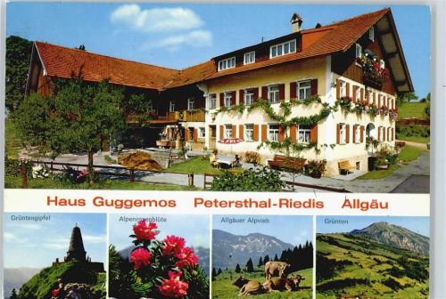 87466 W8967 Petersthal , Allgäu - Gasthof Haus Guggemos