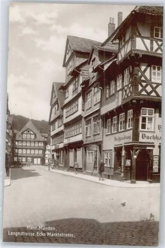 Hann. Münden Langestrasse Marktstrasse
