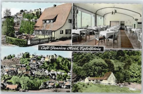 Egloffstein Café, Pension Heid