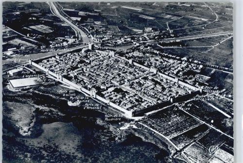 Aigues-Mortes Fliegeraufnahme