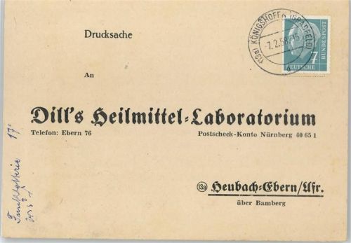 Ebern Dill's Heilmittel Drucksache