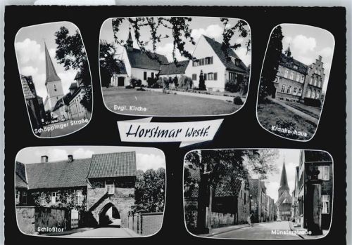 Horstmar Krankenhaus, Schöppinger Straße, Münsterstraße