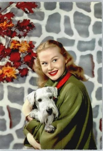 Girl mit Hund