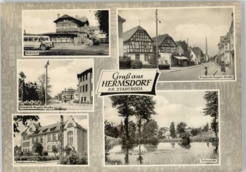 Hermsdorf Friedrich-Engels-Straße Bahnhof