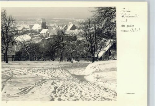 Ötlingen Winter-Karte