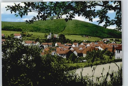 Gellershausen Gasthaus Pension zum Wesertal Haus Baum Berg Feld