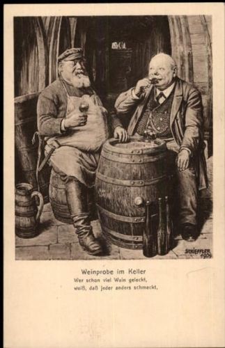 Weinprobe Künstlerkarte