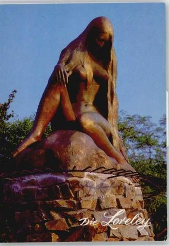 56346 W5422 St. Goarshausen - Loreley Statue