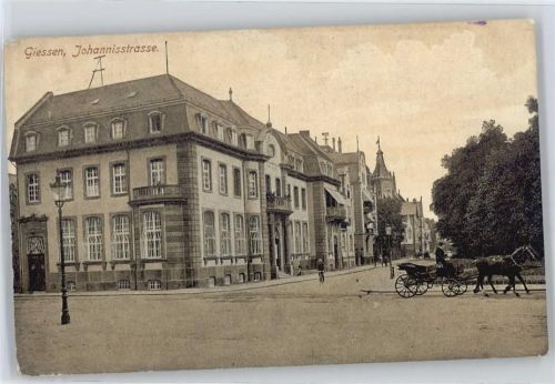 35390 W6300 Gießen , Lahn - Johannisstraße Kutsche