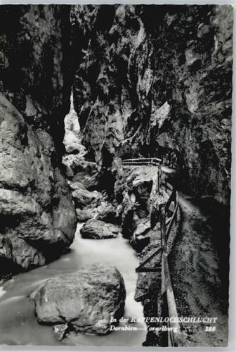 Dornbirn In der Rappenlochschlucht Vorarlberg
