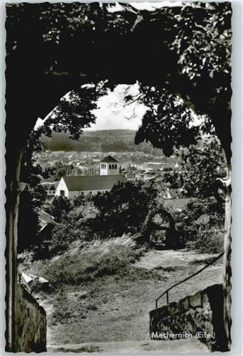 53894 W5353 Mechernich - Tor Panorama Haus Baum