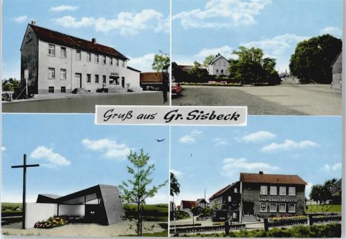 Groß Sisbeck Auto Haus Baum Kreuz