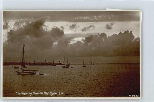 Ryde Meer Schifff Wolken