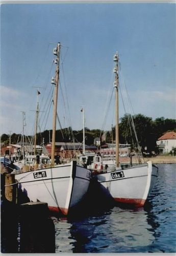 Eckernförde Hafen Meer Schiff