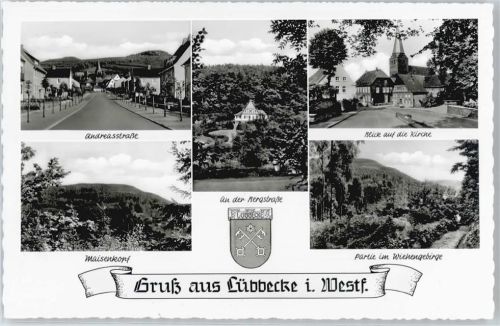 Lübbecke Andreasstraße Kirche Bergstraße