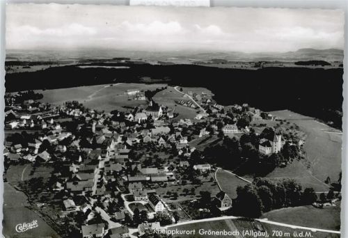 Grönenbach Fliegeraufnahme Panorama