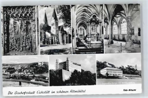 Eichstätt Altar, Dom, Willibaldsburg, Jugendherberge