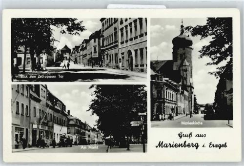 Marienberg Zschopauer Tor, Am Markt, Kirche