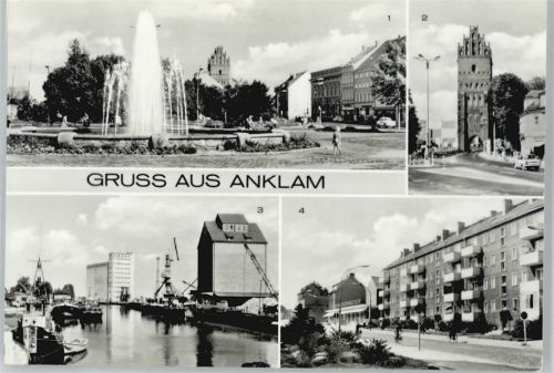 Anklam MArktplatz, Steintor, Hafen, Pennestraße