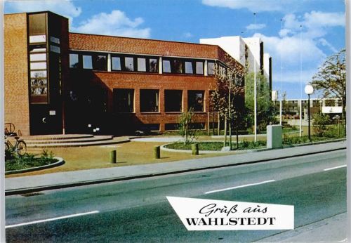 Wahlstedt Straße Rathaus Baum Laterne