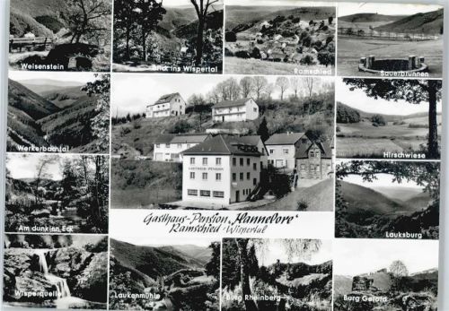 Ramschied Gasthaus, Pension Hannelore, Mehrfachansicht der Umgebung