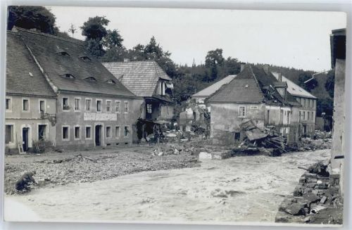 Pirna Unwetter Foto-Karte