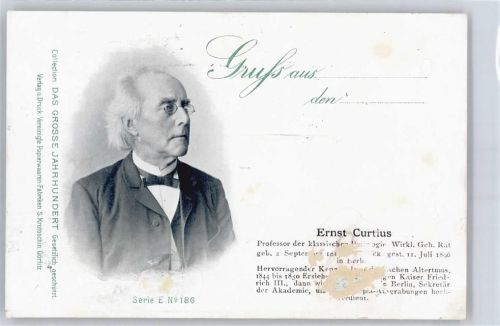 Curtius, Ernst , Serie Das grosse Jahrhundert No. 186