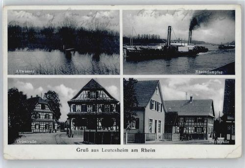 77694 W7640 Leutesheim - Dorfstrasse , Altwasser