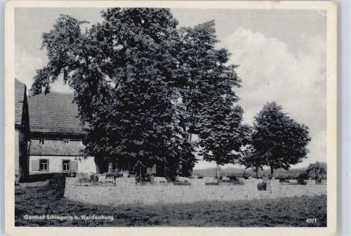 Waldenburg Gasthof Schlagwitzm Inh. H. Neubert