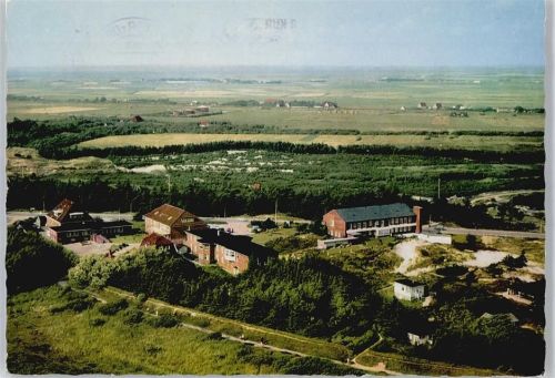 Sankt Peter-Ording Fliegeraufnahme, Sanatorium Goldene Schlüssel