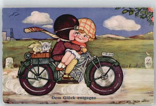 No. 0293 , Kinder Motorrad