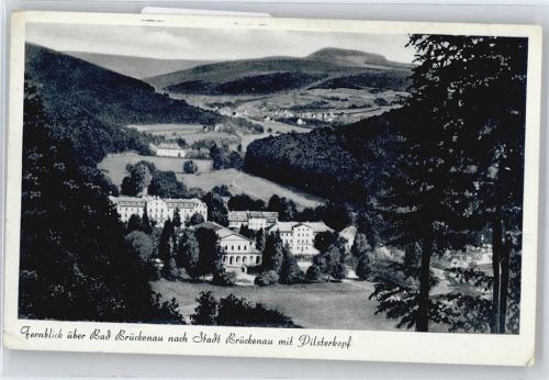 Bad Brückenau gel. 25.1..57, Pilsterkopf