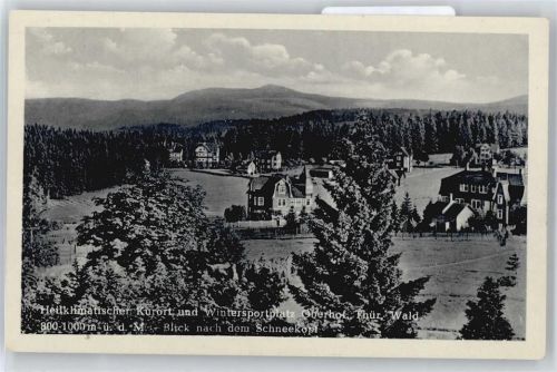98559 O6055 Oberhof , Thüringen - Teilansicht